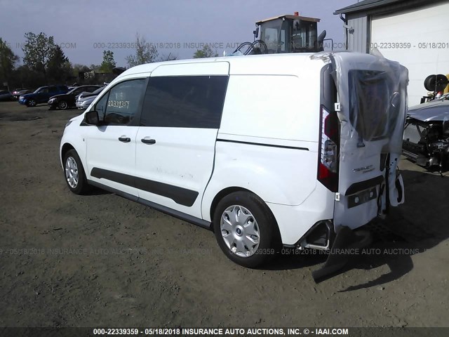 NM0LS7F78E1169914 - 2014 FORD TRANSIT CONNECT XLT WHITE photo 3