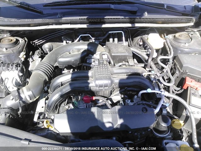 JF2GPABC5H8200832 - 2017 SUBARU CROSSTREK PREMIUM შავი ფოტო 10