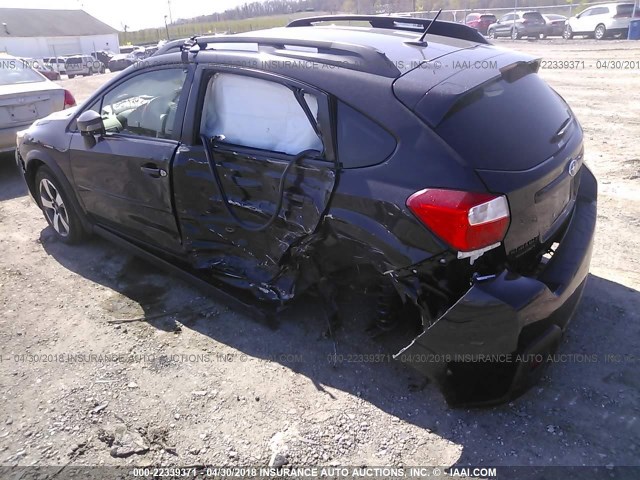 JF2GPABC5H8200832 - 2017 SUBARU CROSSTREK PREMIUM შავი ფოტო 3