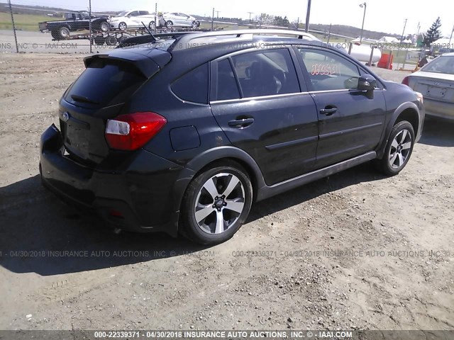 JF2GPABC5H8200832 - 2017 SUBARU CROSSTREK PREMIUM შავი ფოტო 4