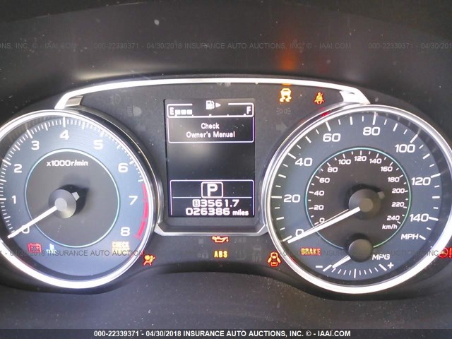 JF2GPABC5H8200832 - 2017 SUBARU CROSSTREK PREMIUM შავი ფოტო 7