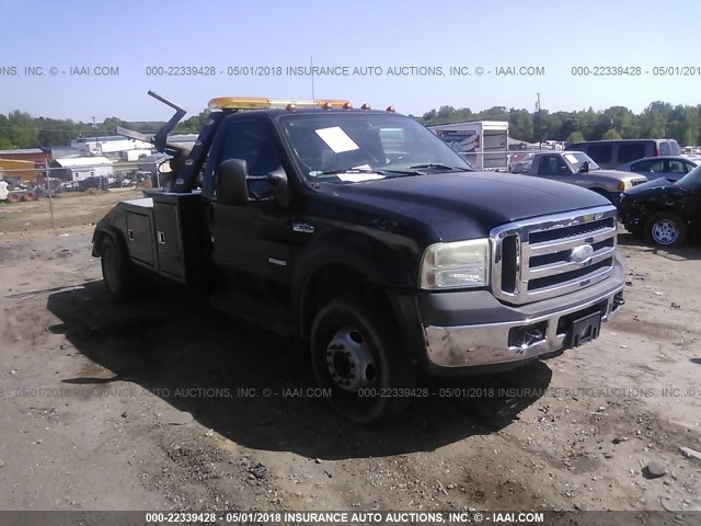1FDAF56P87EA26116 - 2007 FORD F550 SUPER DUTY 黑色 照片 1