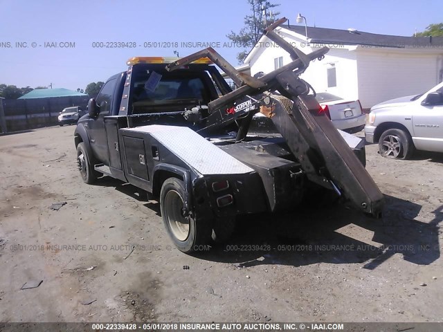 1FDAF56P87EA26116 - 2007 FORD F550 SUPER DUTY 黑色 照片 3