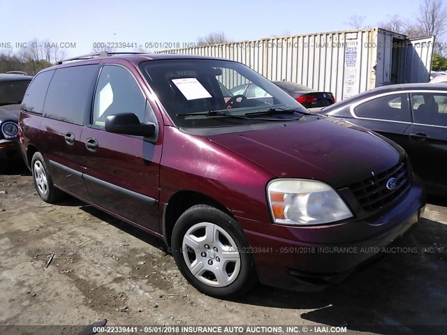 2FMZA51626BA55265 - 2006 FORD FREESTAR SE RED photo 1