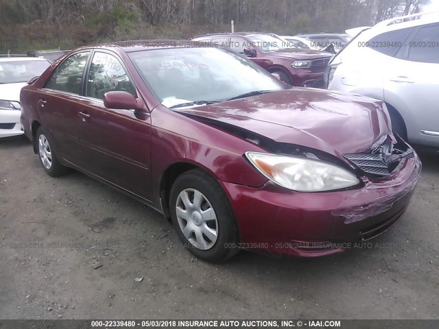 4T1BE32K24U328363 - 2004 TOYOTA CAMRY LE/XLE/SE Qırmızı foto 1