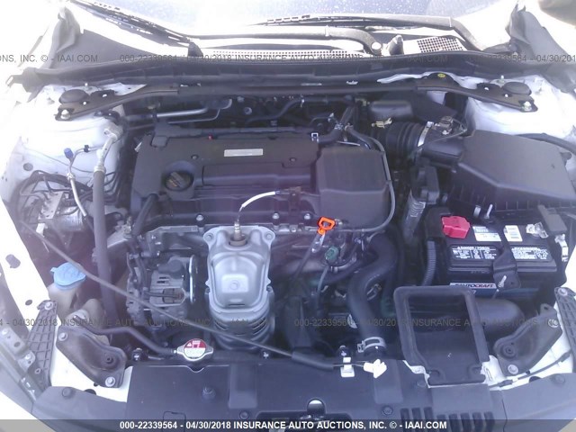 1HGCR2F56GA093971 - 2016 HONDA ACCORD SPORT 白色 照片 10