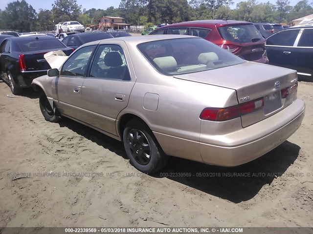 4T1BG22K5VU781706 - 1997 TOYOTA CAMRY CE/LE/XLE 金色 照片 3