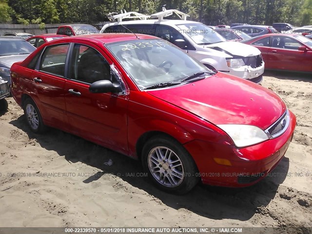 1FAFP34N57W330114 - 2007 FORD FOCUS ZX4/S/SE/SES 红色 照片 1