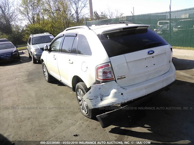 2FMDK49C97BB10579 - 2007 FORD EDGE SEL PLUS CREAM photo 3