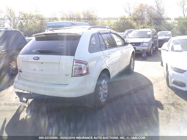 2FMDK49C97BB10579 - 2007 FORD EDGE SEL PLUS CREAM photo 4