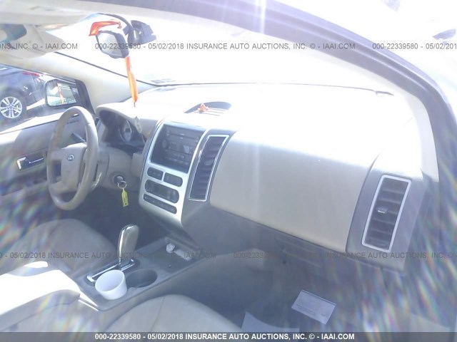 2FMDK49C97BB10579 - 2007 FORD EDGE SEL PLUS CREAM photo 5