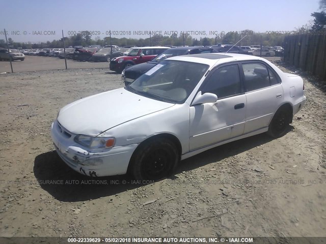 2T1BR12E4YC355011 - 2000 TOYOTA COROLLA VE/CE/LE 白色 照片 2