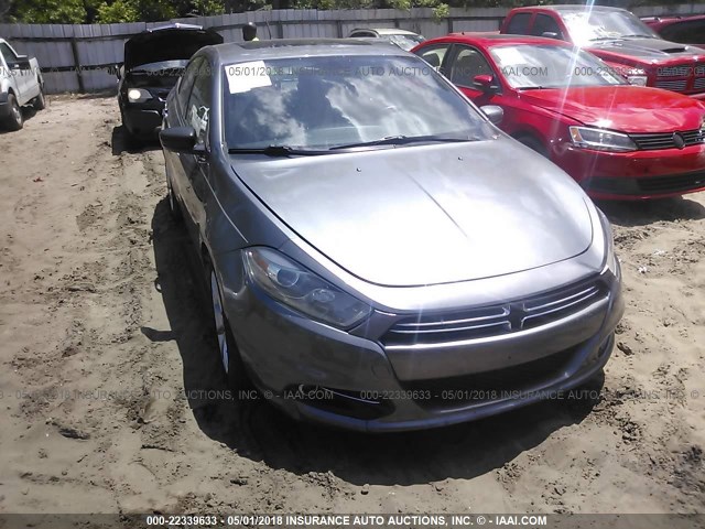 1C3CDFCH4DD316946 - 2013 DODGE DART LIMITED/R/T GRAY photo 6