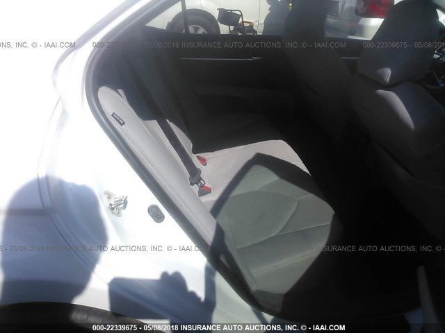 4T1BZ1HK3JU009002 - 2018 TOYOTA CAMRY XSE/XLE Ağ foto 8
