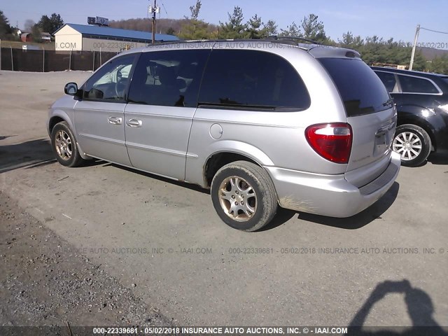 2C8GP44311R271161 - 2001 CHRYSLER TOWN & COUNTRY LX SILVER photo 3