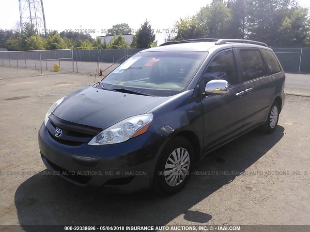 5TDZA23C06S486157 - 2006 TOYOTA SIENNA CE/LE GRAY photo 2