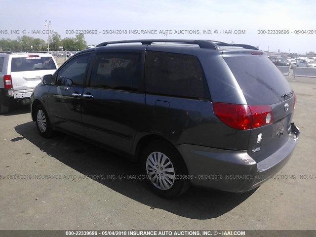 5TDZA23C06S486157 - 2006 TOYOTA SIENNA CE/LE GRAY photo 3