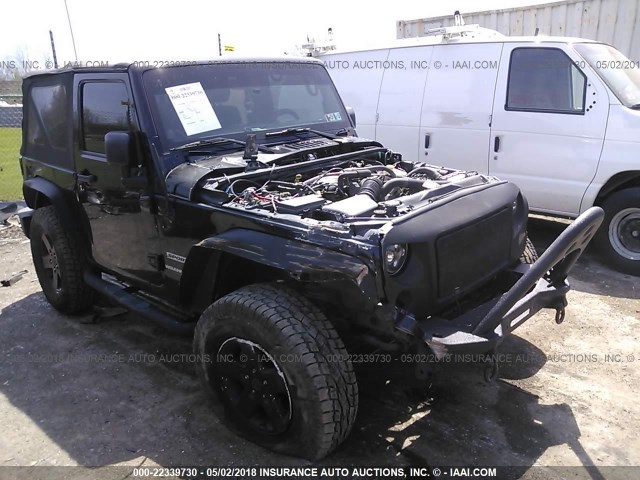 1J4AA2D11BL556880 - 2011 JEEP WRANGLER SPORT 黑色 照片 1