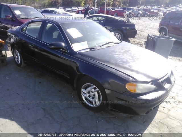 1G2NE52F14M509538 - 2004 PONTIAC GRAND AM SE BLACK photo 1