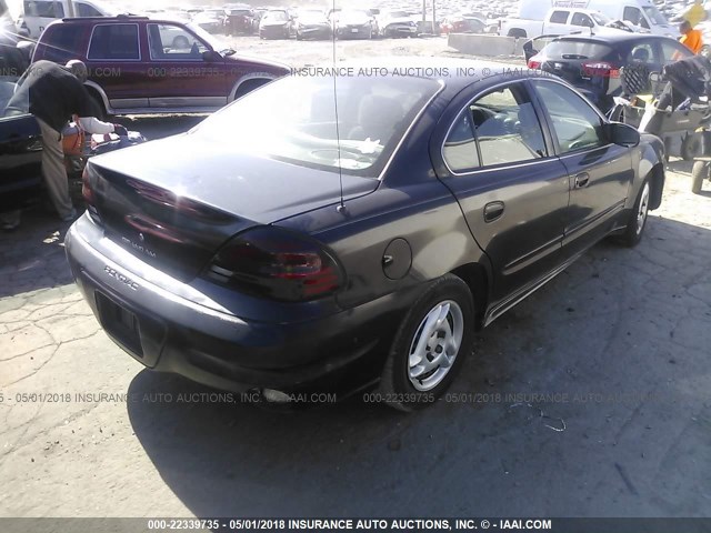 1G2NE52F14M509538 - 2004 PONTIAC GRAND AM SE BLACK photo 4