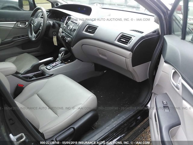 19XFB2F92DE068710 - 2013 HONDA CIVIC EXL Qara foto 5