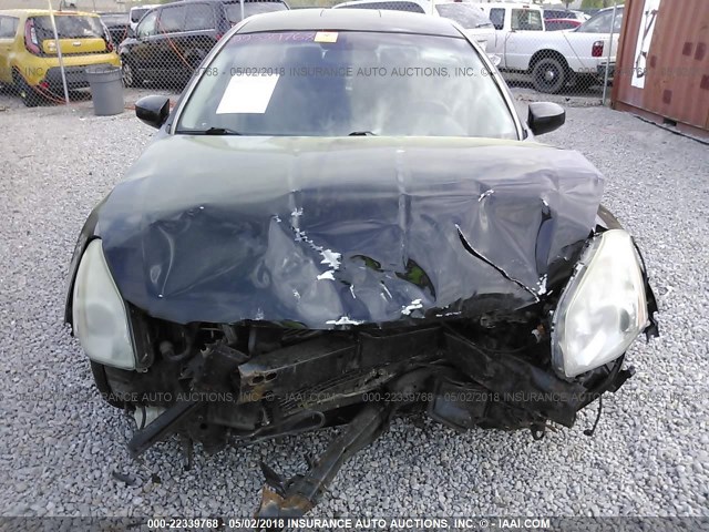 1N4BA41E38C813243 - 2008 NISSAN MAXIMA SE/SL BLACK photo 6