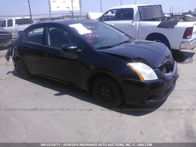 3N1AB6AP0BL697143 - 2011 NISSAN SENTRA 2.0/2.0S/SR/2.0SL BLACK photo 1