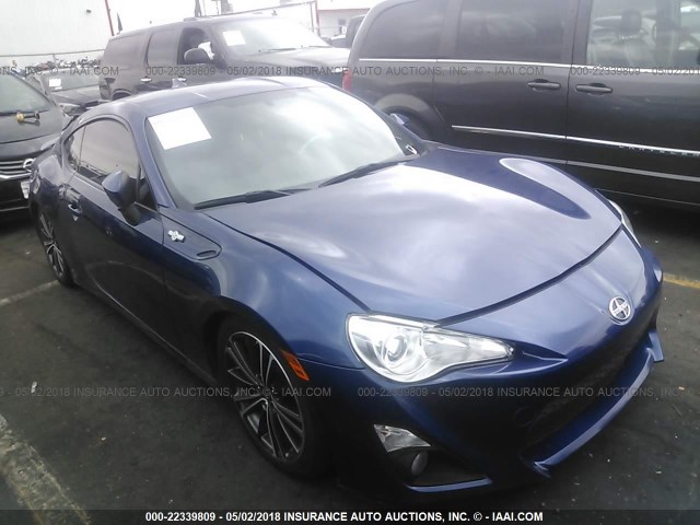 JF1ZNAA16F9710665 - 2015 TOYOTA SCION FR-S ლურჯი ფოტო 1