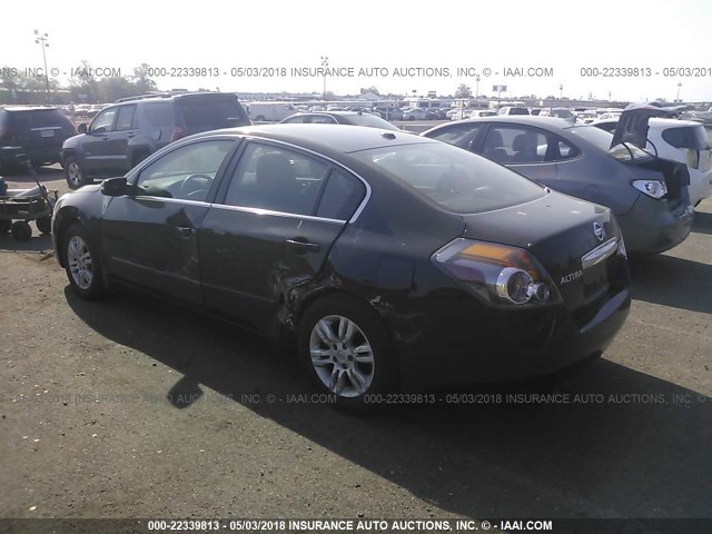 1N4AL2AP9CC151852 - 2012 NISSAN ALTIMA S BLACK photo 3