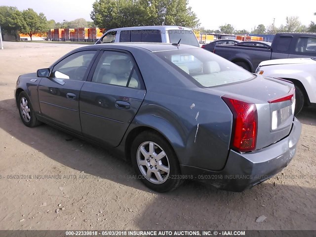 1G6DM57T560132203 - 2006 CADILLAC CTS GRAY photo 3