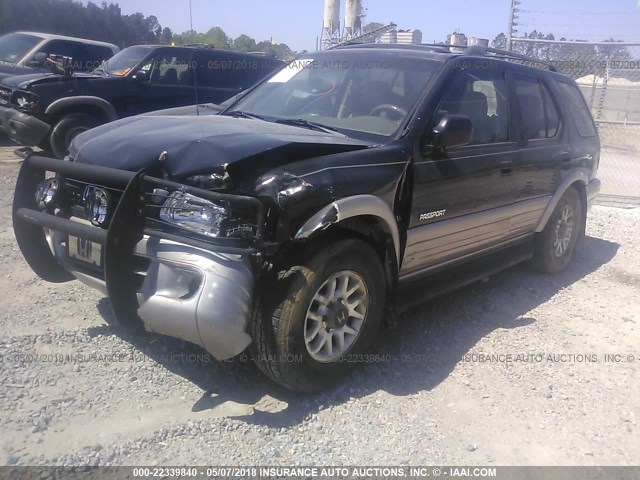 4S6DM58W714403837 - 2001 HONDA PASSPORT EX/LX 黑色 照片 2