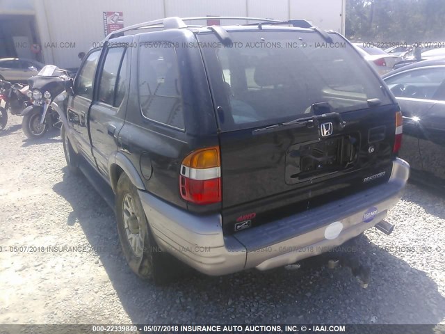 4S6DM58W714403837 - 2001 HONDA PASSPORT EX/LX 黑色 照片 3