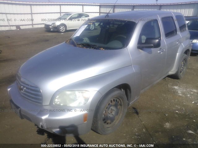 3GNDA13D46S586505 - 2006 CHEVROLET HHR LS SILVER photo 2