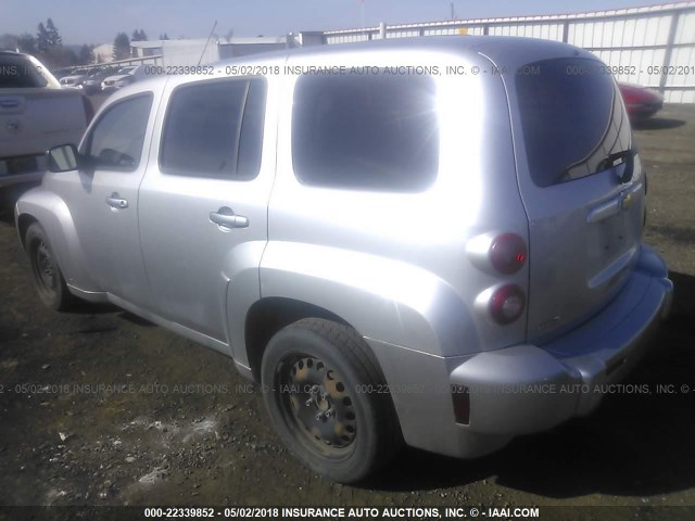 3GNDA13D46S586505 - 2006 CHEVROLET HHR LS SILVER photo 3