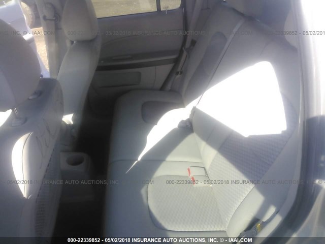 3GNDA13D46S586505 - 2006 CHEVROLET HHR LS SILVER photo 8