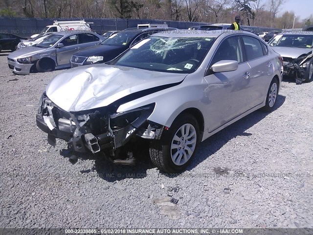 1N4AL3AP6GN318099 - 2016 NISSAN ALTIMA 2.5/S/SV/SL/SR SILVER photo 2