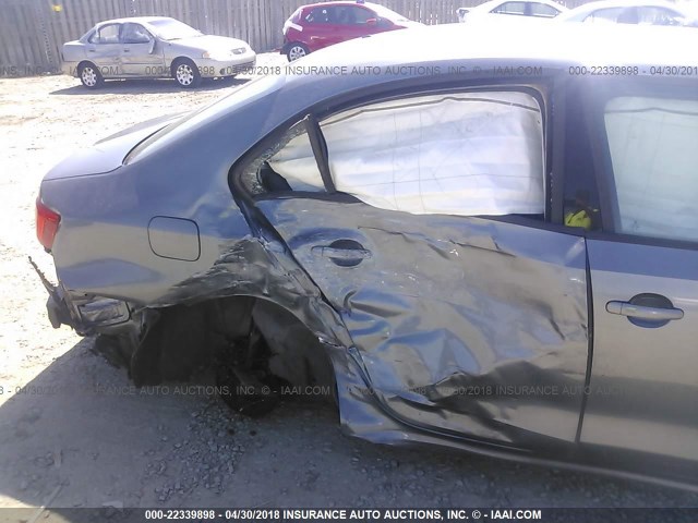 3VWDZ7AJ8BM340839 - 2011 VOLKSWAGEN JETTA SE GRAY photo 6