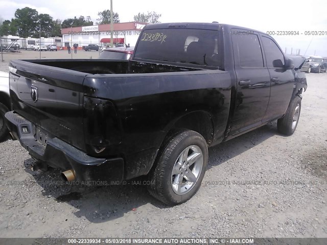 1C6RD6KT2CS330180 - 2012 DODGE RAM 1500 ST BLACK photo 4