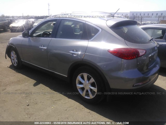 JNKAJ09F39M952083 - 2009 INFINITI EX35 JOURNEY GRAY photo 3