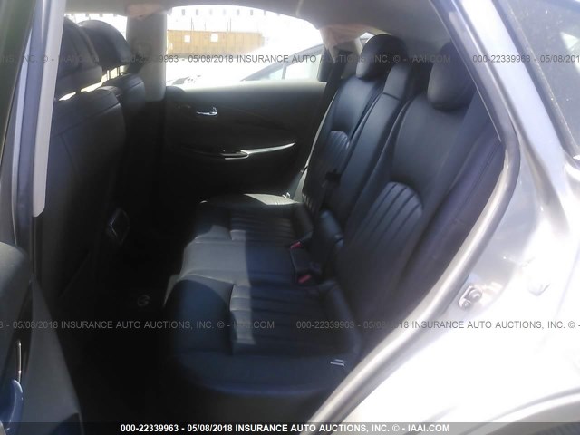 JNKAJ09F39M952083 - 2009 INFINITI EX35 JOURNEY GRAY photo 8