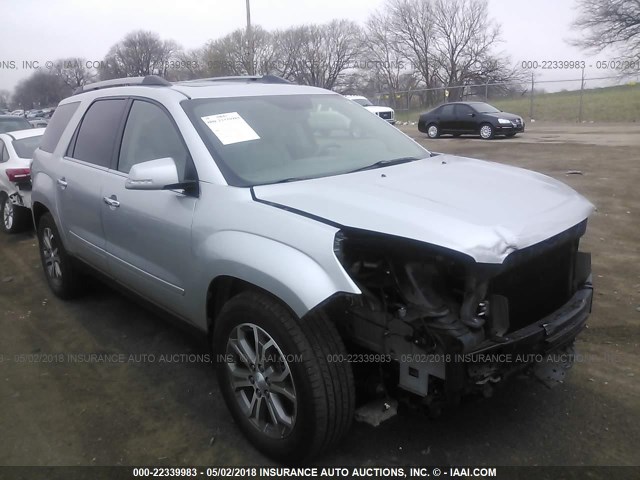 1GKKVSKD3DJ176440 - 2013 GMC ACADIA SLT-2 SILVER photo 1