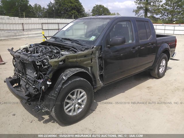 1N6AD0ER2GN750347 - 2016 NISSAN FRONTIER S/SV/SL/PRO-4X BLUE photo 2