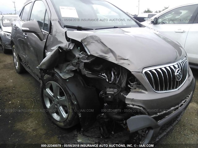 KL4CJFSB7FB043558 - 2015 BUICK ENCORE CONVENIENCE 棕色 照片 6