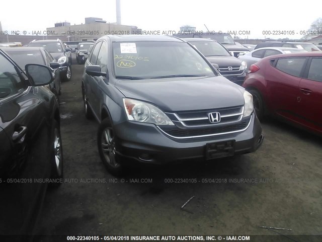 5J6RE4H52BL034128 - 2011 HONDA CR-V EX GRAY photo 1