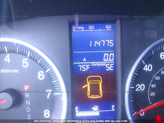 5J6RE4H52BL034128 - 2011 HONDA CR-V EX GRAY photo 7