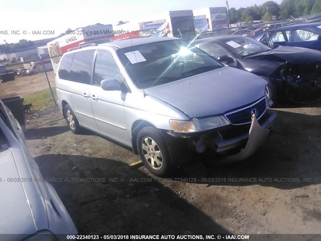 5FNRL189X4B122167 - 2004 HONDA ODYSSEY EXL ვერცხლისფერი ფოტო 1