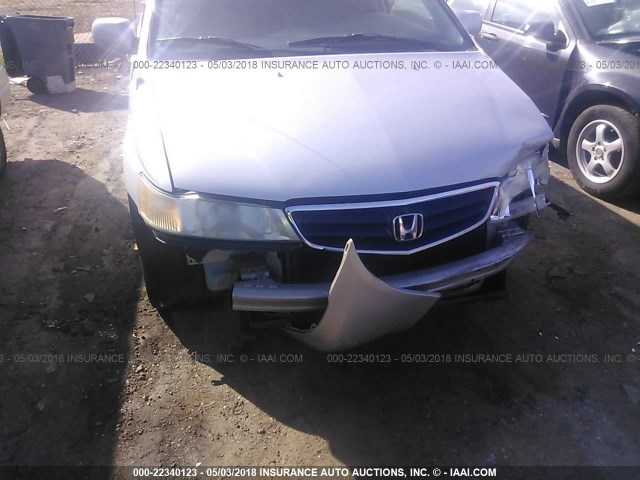 5FNRL189X4B122167 - 2004 HONDA ODYSSEY EXL ვერცხლისფერი ფოტო 6