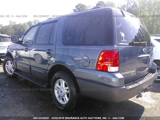 1FMPU16L14LB64786 - 2004 FORD EXPEDITION XLT ლურჯი ფოტო 3
