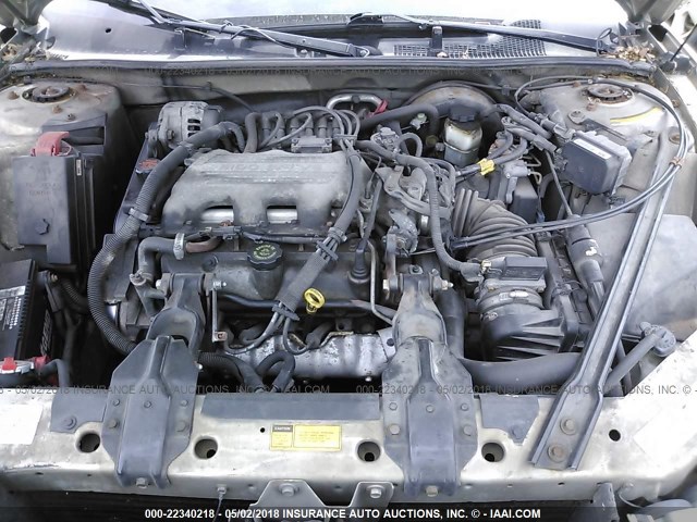 2G4WY52M0W1413934 - 1998 BUICK CENTURY LIMITED BEIGE photo 10