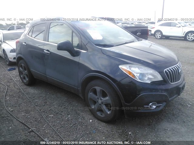 KL4CJBSB1DB184079 - 2013 BUICK ENCORE CONVENIENCE 黑色 照片 1